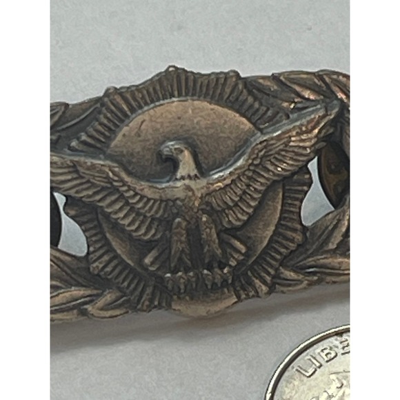 US Air Force Basic Security Forces Qualification Badge Lapel Pin Insignia 00821 - Picture 6 of 6